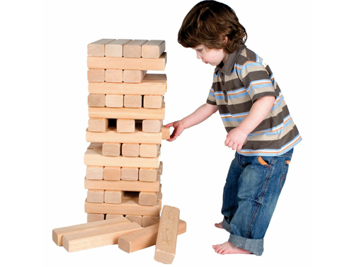 Click to view The Garden Jenga Game